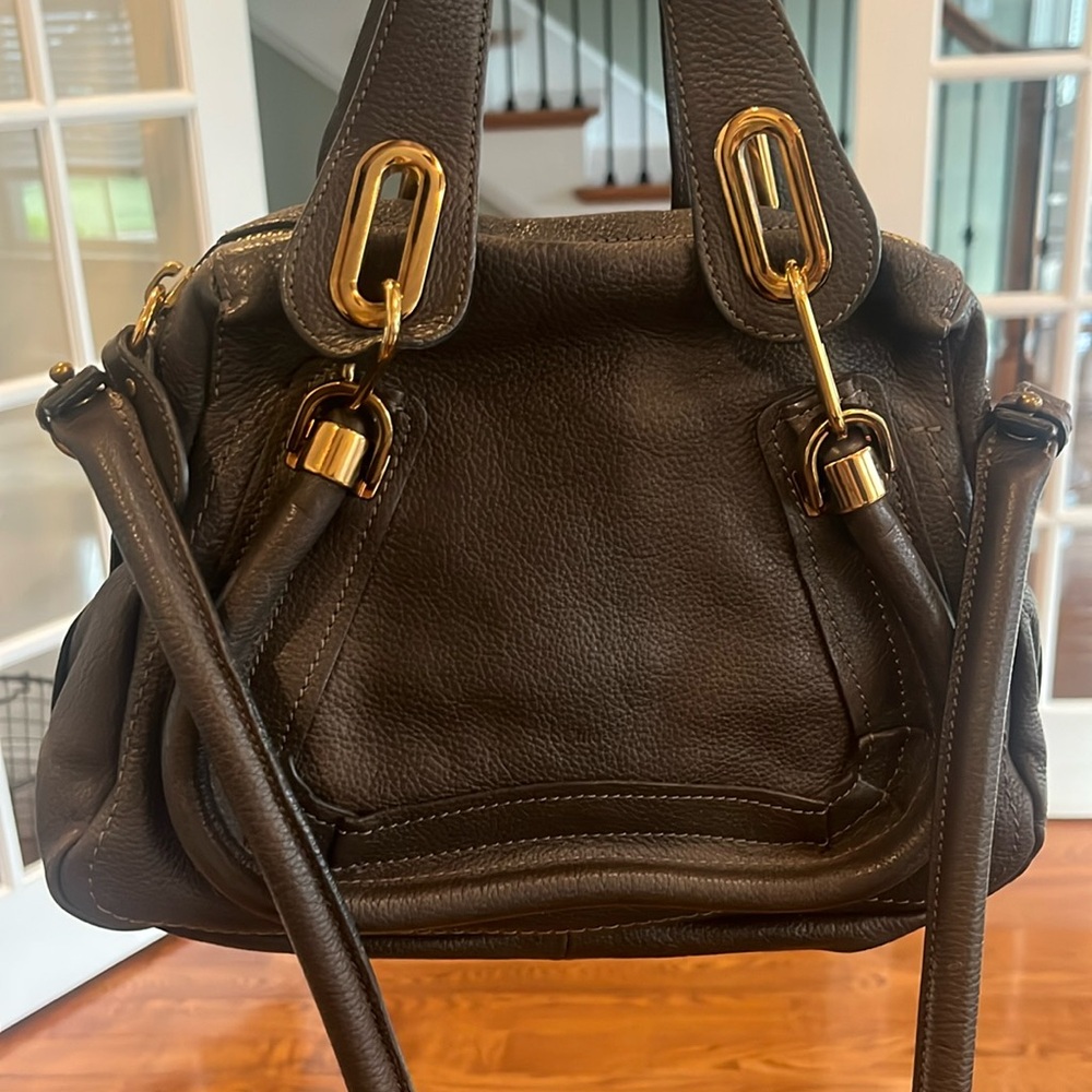 Chloe Small Paraty bag with gold-tone hardware EUC